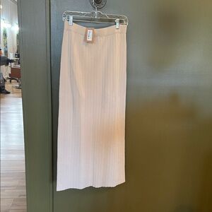 Taupe Staple the label ribbed skirt